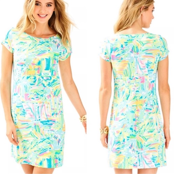 Lilly Pulitzer Cotton Short Sleeve Marlowe Dress - Picture 2 of 5